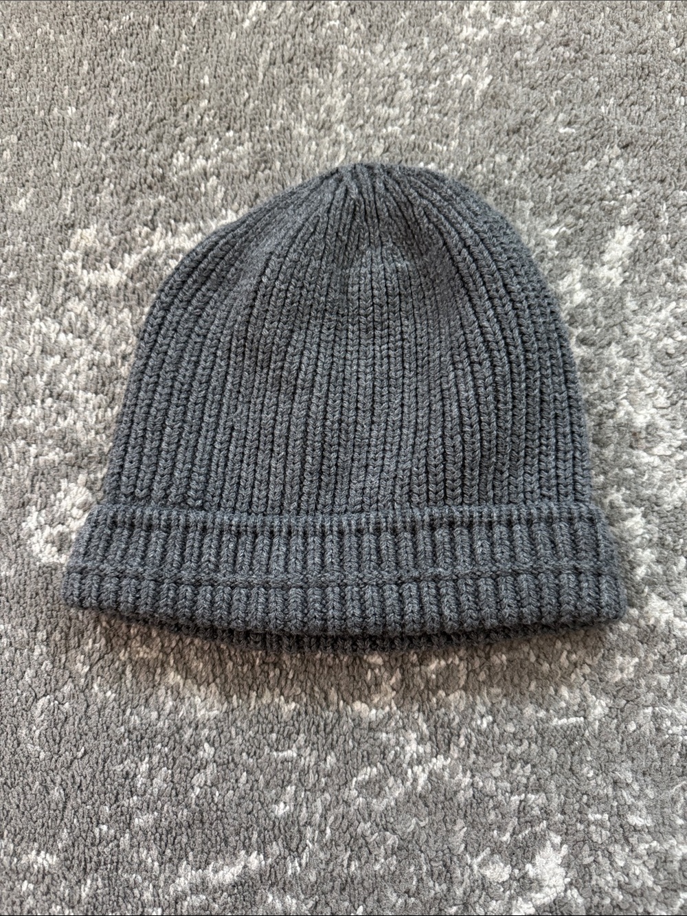 Everlane Charcoal Rib Knit Beanie